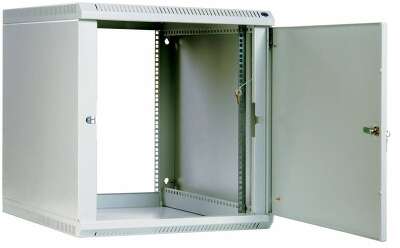 Шкаф коммутационный ЦМО (ШРН-12.650.1) настенный 12U 600x650мм пер.дв.металл несъемн.бок.пан. 100кг серый 605мм 23.1кг 180град. 632мм