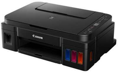 МФУ струйный Canon PIXMA G3416 (A4, принтер/копир/сканер, 4800х1200dpi, до 8.8чб/5цв.ppm, СНПЧ, WiFI, USB) (2315C052)