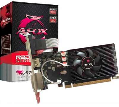 Видеокарта AFOX AMD Radeon R5 230 1Gb DDR3 PCI-E DVI, HDMI