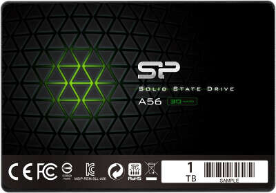 Твердотельный накопитель 2.5" SATA3 1Tb Silicon Power A56 [SP001TBSS3A56A25] (SSD)