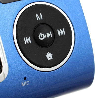 Аудиомагнитола Supra PAS-6255 синий 5Вт/MP3/FM(dig)/USB/SD