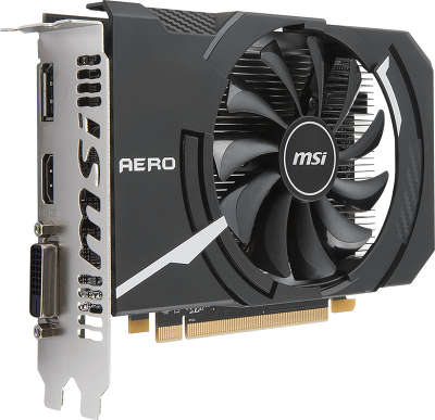 Видеокарта PCI-E AMD Radeon RX 550 2048MB GDDR5 MSI [RX 550 AERO ITX 2G OC]