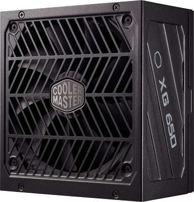 Блок питания Cooler Master ATX 650W XG650 80+ platinum (20+4pin) APFC 135mm fan 12xSATA Cab Manag RTL
