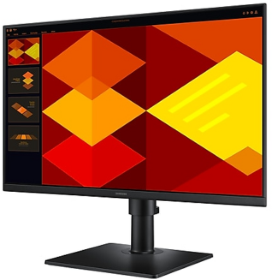 Монитор Samsung 24" Essential S4 S40GD S24D400GAI IPS LED 16:9 1920x1080x100Hz 5ms 250cd 1000:1 178/178 2*HDMI DP USB2.0 x2 HAS Tilt Pivot Swivel VESA Black
