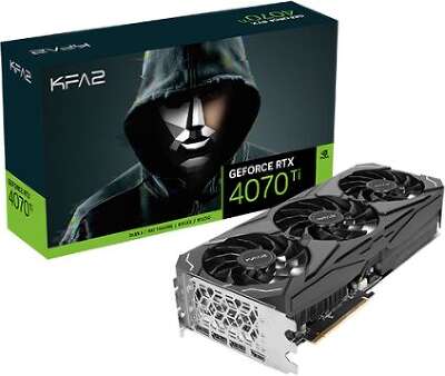 Видеокарта KFA2 NVIDIA nVidia GeForce RTX 4070Ti ST 1-Click OC 12Gb DDR6X PCI-E HDMI, 3DP