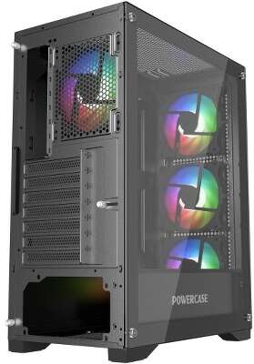 Корпус PowerCase Ultimate, черный, ATX, без БП (CUB-A4)