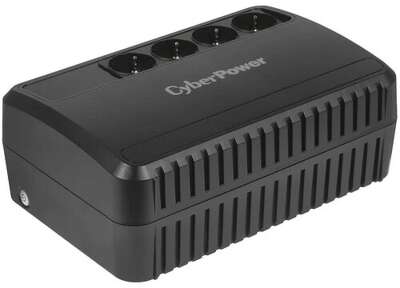 CyberPower BU850E ИБП {Line-Interactive, 850VA/425W, 4 EURO), 12В/7,2 Ач х 1}