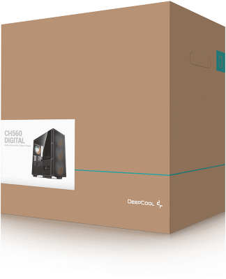 Корпус Deepcool CH560 DIGITAL, черный, EATX, без БП (R-CH560-BKAPE4D-G-1)
