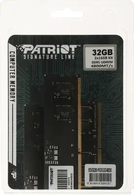 Набор памяти DDR5 DIMM 2x16Gb DDR4800 Patriot Memory Signature (PSD532G4800K)