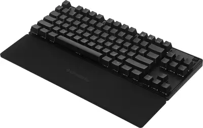 Клавиатура Steelseries Apex Pro TKL (2023) механическая черный USB for gamer LED (подставка для запястий) (64856)