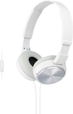 Гарнитура Sony MDR-ZX310AP, белая