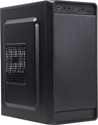 Корпус Minitower ExeGate BAA-108U Black, 450W, Black, mATX, <AAA450, 80mm>, 1*USB+1*USB3.0, Audio