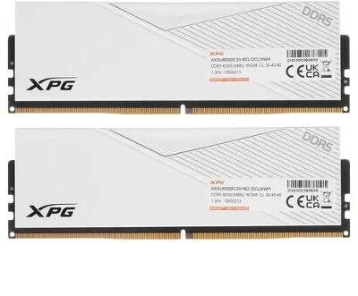 A-data DDR5 XPG LANCER 32GB DDR5-6000 AX5U6000C3016G-DCLAWH,CL30, 1.35V K2*16GB WHITE 