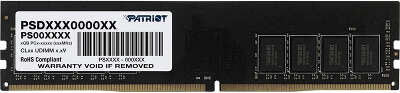 Модуль памяти DDR4 DIMM 8192Mb DDR3200 Patriot Memory Signature (PSD48G320081)