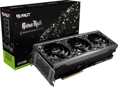 Видеокарта Palit nVidia GeForce RTX 4090 GameRock 24Gb DDR6X PCI-E HDMI, 3DP
