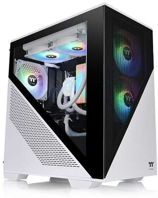 Корпус Thermaltake Divider 170 TG Snow, белый, mATX, без БП (CA-1S4-00S6WN-00)