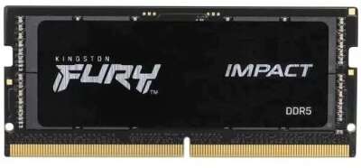 Kingston DDR5 SODIMM 32GB 4800MT/s  CL38  FURY Impact  KF548S38IB-32