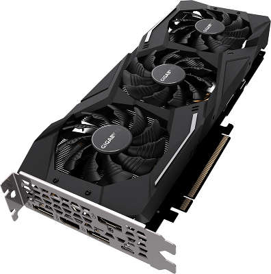 Видеокарта PCI-E NVIDIA GeForce RTX 2070 8192Mb GDDR6 GigaByte WINDFORCE [GV-N2070WF3-8GC]