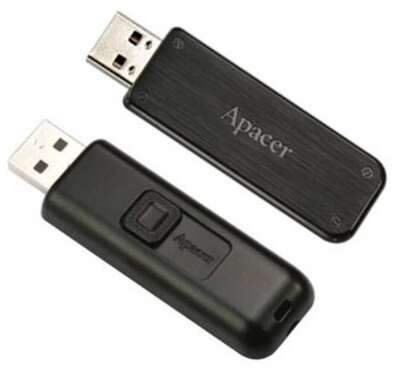 Флеш накопитель 32GB Apacer Handy Steno AH325, USB 2.0, Черный