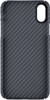 Чехол из карбона для iPhone X Monocarbon Carbon Fiber Case, Black [CF-IPX-BK]