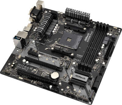 Материнская плата microATX LGAAM4 ASRock B450M Pro4