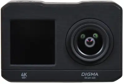 Экшн-камера Digma DiCam 420 черный
