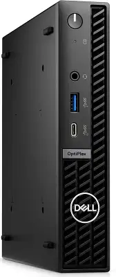 Неттоп Dell Optiplex 7020 Micro Core 300T (3.4) 8Gb SSD256Gb UHDG 710 Linux Ubuntu GbitEth WiFi BT 90W мышь клавиатура черный (7020-1860)