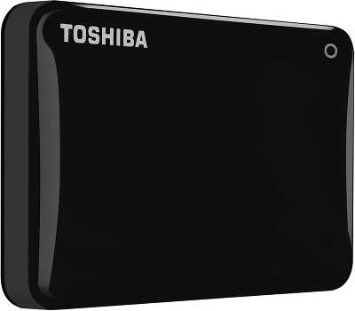 Внешний диск 500 ГБ Toshiba Canvio Connect II USB 3.0, Black [HDTC805EK3AA]