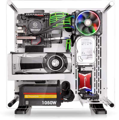 Корпус Thermaltake Core P3 белый без БП ATX 3x120mm 3x140mm 2xUSB2.0 2xUSB3.0