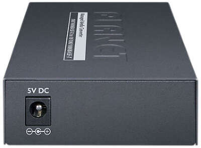 медиаконвертер/ PLANET 1-Port 10/100/1000T + 1-Port 100/1000X SFP Managed Media Converter (IPv4/IPv6 Dual stack management, supports TLSv1.2/SSHv2/SNMPv3 Cybersecurity features, TS-1000/802.3ah OAM, LFP, 802.1Q VLAN, PLANET CloudViewer app and NMS MQTT)