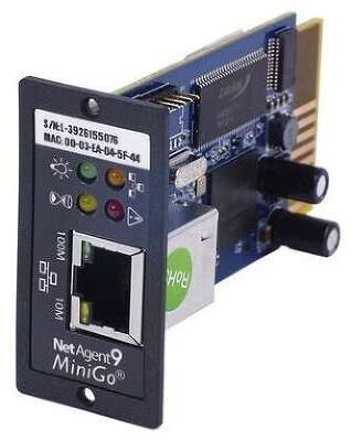 Источник бесперебойного питания PowerMan Карта SNMP DL801/DJ801 for UPS Powerman