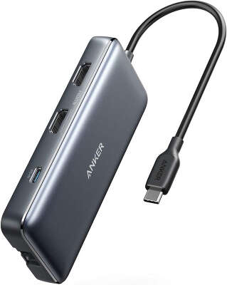 Адаптер Anker PowerExpand 8-in-1 USB-C PD Media Hub [А83800A1]