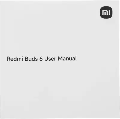 Наушники беспроводные Xiaomi Redmi Buds 6 черные (BHR9251GL)