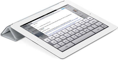 Полиуретановый чехол Apple Smart Cover для iPad 2/3/4, Light Gray [MD307]