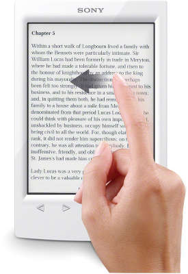 Электронная книга 6" Sony Reader™ PRS-T2 (цвет белый)