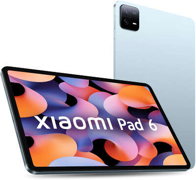 Планшетный компьютер 11" Xiaomi Pad 6 8Gb ОЗУ, 256Gb Mist Blue