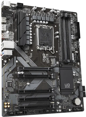Материнская плата GIGABYTE B760 DS3H DDR4, LGA1700, B760, 4*DDR4, 4*SATA, 2*M.2, 1*USB 3.2, 4*USB 2.0, Type-C, 5*PCIx16, HDMI+DP, ATX