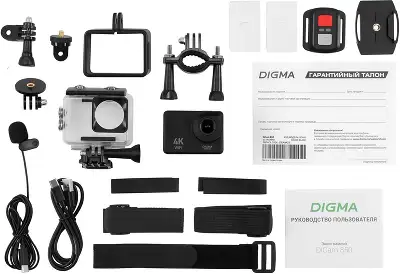 Экшн-камера Digma DiCam 850 черный