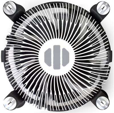 Вентилятор Exegate Кулер ExeGate EE97379 (Al, LGA775/1150/1151/1155/1156/1200, TDP 65W, Fan 92mm, 2400RPM, Hydro bearing, 4pin, 23db, 175г, на защелках, с термопастой, Retail box) (116481)