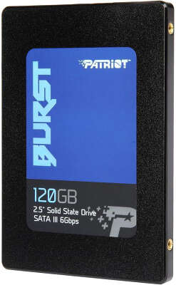 Твердотельный накопитель 2.5" SATA3 120Gb Patriot Burst TLC 3D NAND [PBU120GS25SSDR]