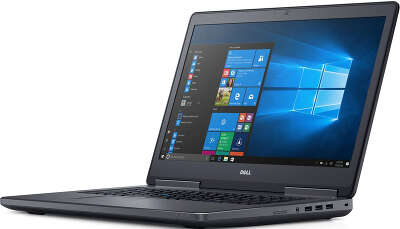 Ноутбук Dell Precision 7720 i7-7820HQ/16/2000/SSD256/P3000 6GB/17.3" IPS FHD/WiFi/BT/CAM/W10P