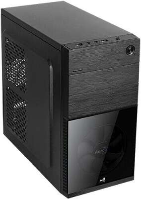 Корпус AeroCool CS-105 450W, черный, mATX, 450W (4718009158214)