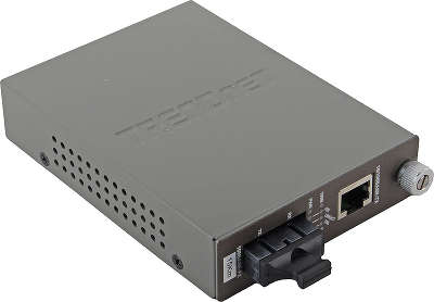 Медиаконвертер TRENDnet TFC-110S15i 100Base-FX разъём SC, поддерживающим работу на расстоянии до 15 км, и Ethe