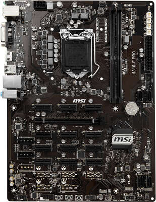 Материнская плата ATX LGA1151 MSI H310-F PRO