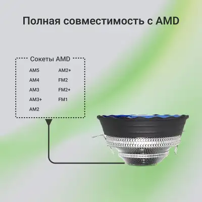 Устройство охлаждения(кулер) Digma D-CPC110-PWM2 120x120x25mm Soc-AM5/AM4/1200/1700/1851 черный 4-pin 18-29dB Al 110W 185gr Ret