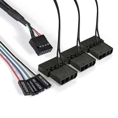 Корпус ExeGate Pro, черный, ATX, для майнинга (4U), Без БП (EX270770RUS)