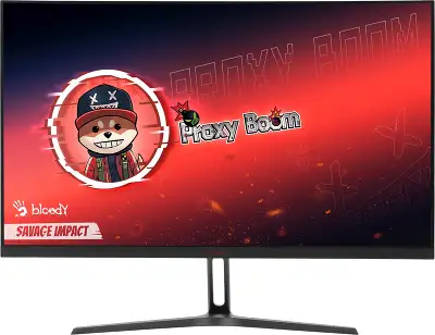 Монитор Bloody 27" MN270F черный IPS LED 1ms 16:9 HDMI M/M матовая 300cd 178гр/178гр 1920x1080 180Hz G-Sync DP FHD 4кг