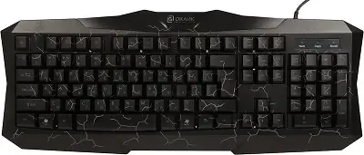 Комплект Оклик HS-HKM100G IMPERIAL (клавиатура, мышь, гарнитура) черный (489352)