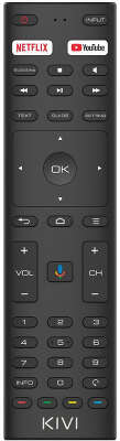 Телевизор LED Kivi 55" 55U740NB Android TV черный 4K Ultra HD 60Hz DVB-T DVB-T2 DVB-C USB WiFi Smart TV