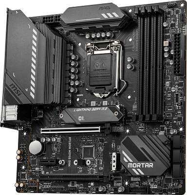 Материнская плата mATX LGA1200 MSI MAG B560M MORTAR